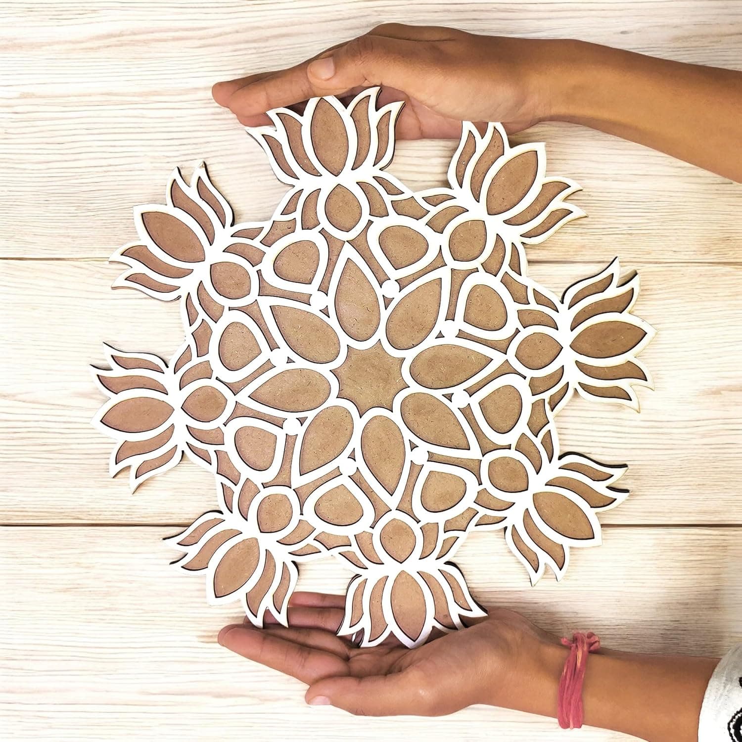 Ascension Portable Rangoli (11 inches) Stencil for Decor - Image 2